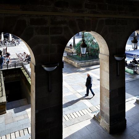 Pension Plaza Nueva Hotel Bilbao Exterior photo